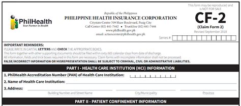 philhealth claim form 2|Downloads .